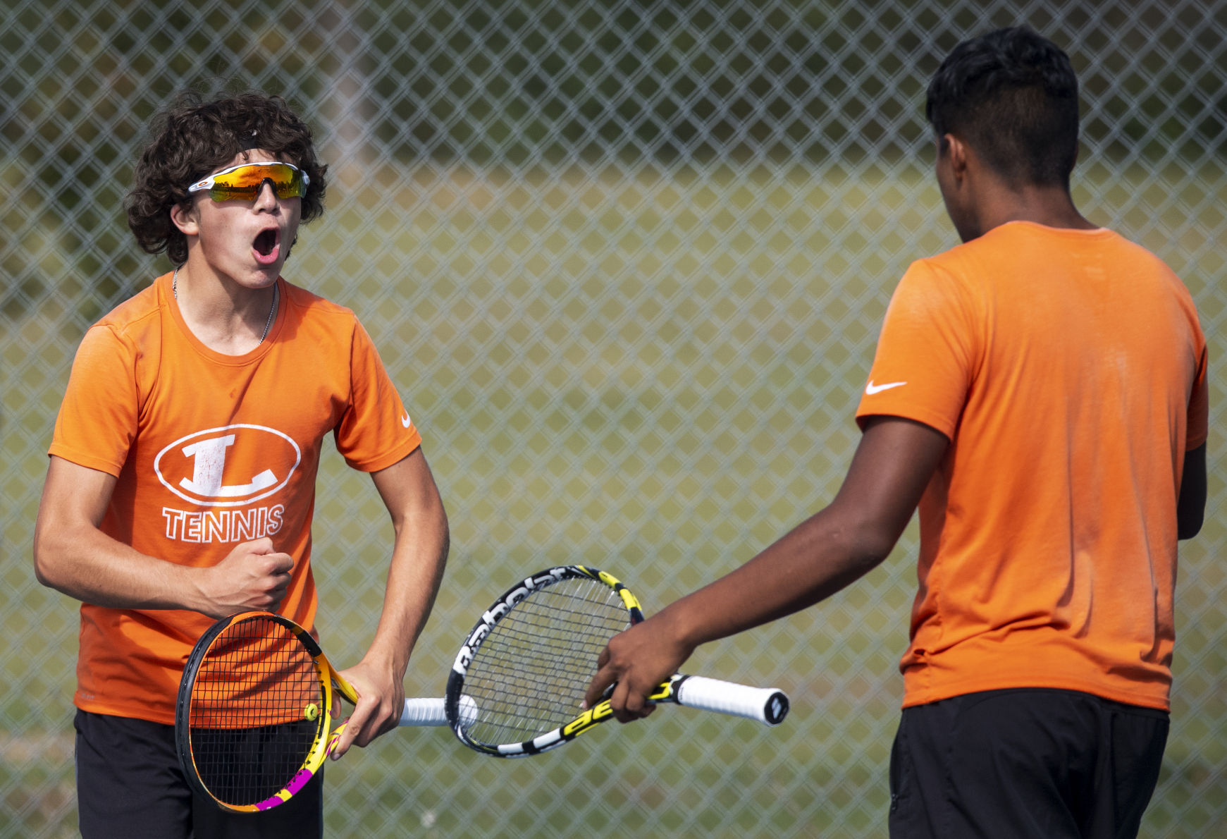 Class B boys state tennis, 10.14